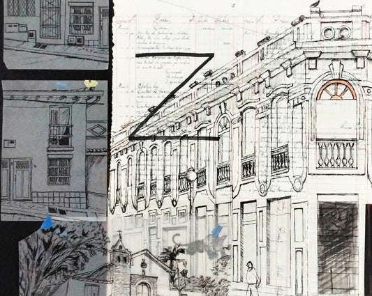 Cali center building drawing, 2024