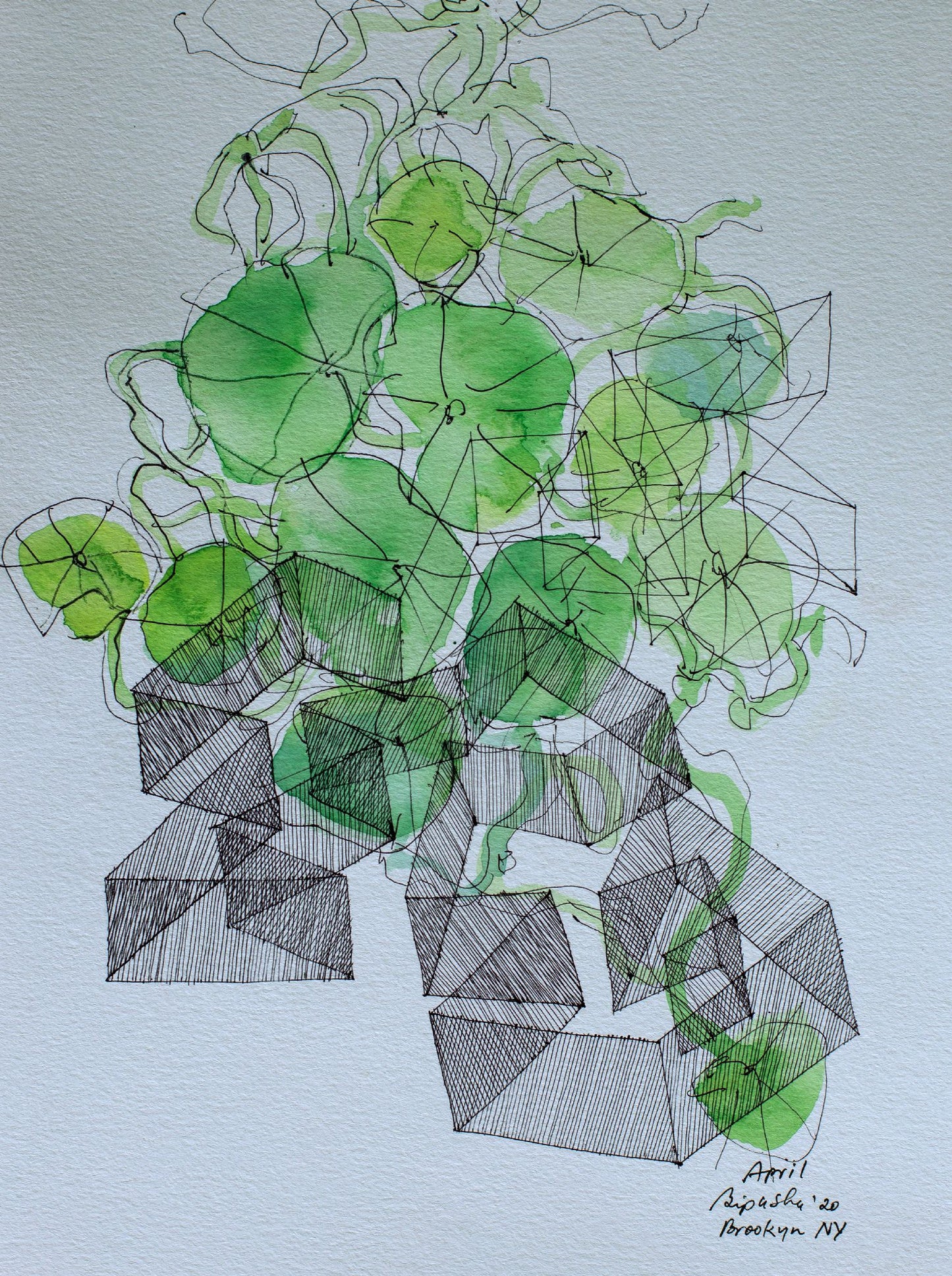 Pandemic Drawing No 1, 2020