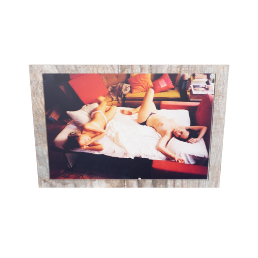 Untitled (Erin and Jenny on bed), 2002