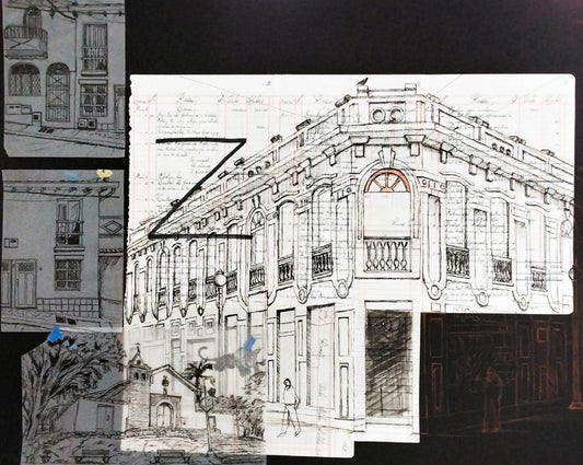 Cali center building drawing, 2024