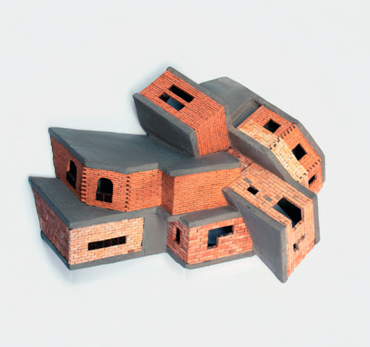 Self attached architecture: Fish #4, 2023