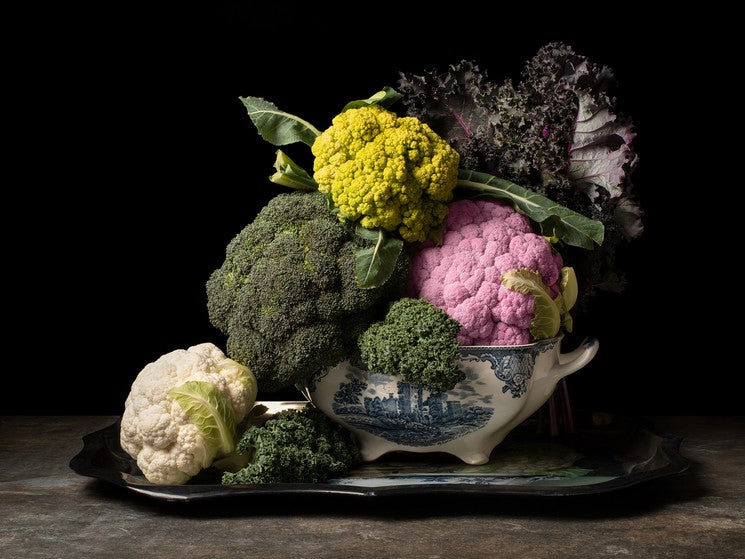 BROCCOLI AND CAULIFLOWERS