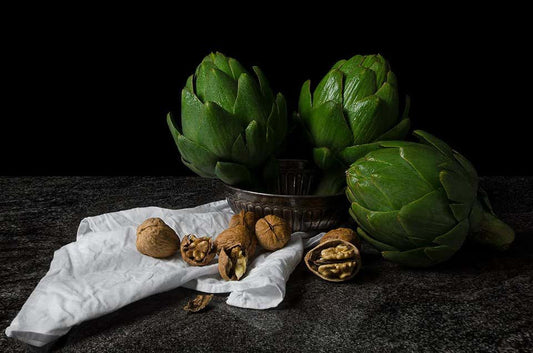 ARTICHOKES WITH NUTS