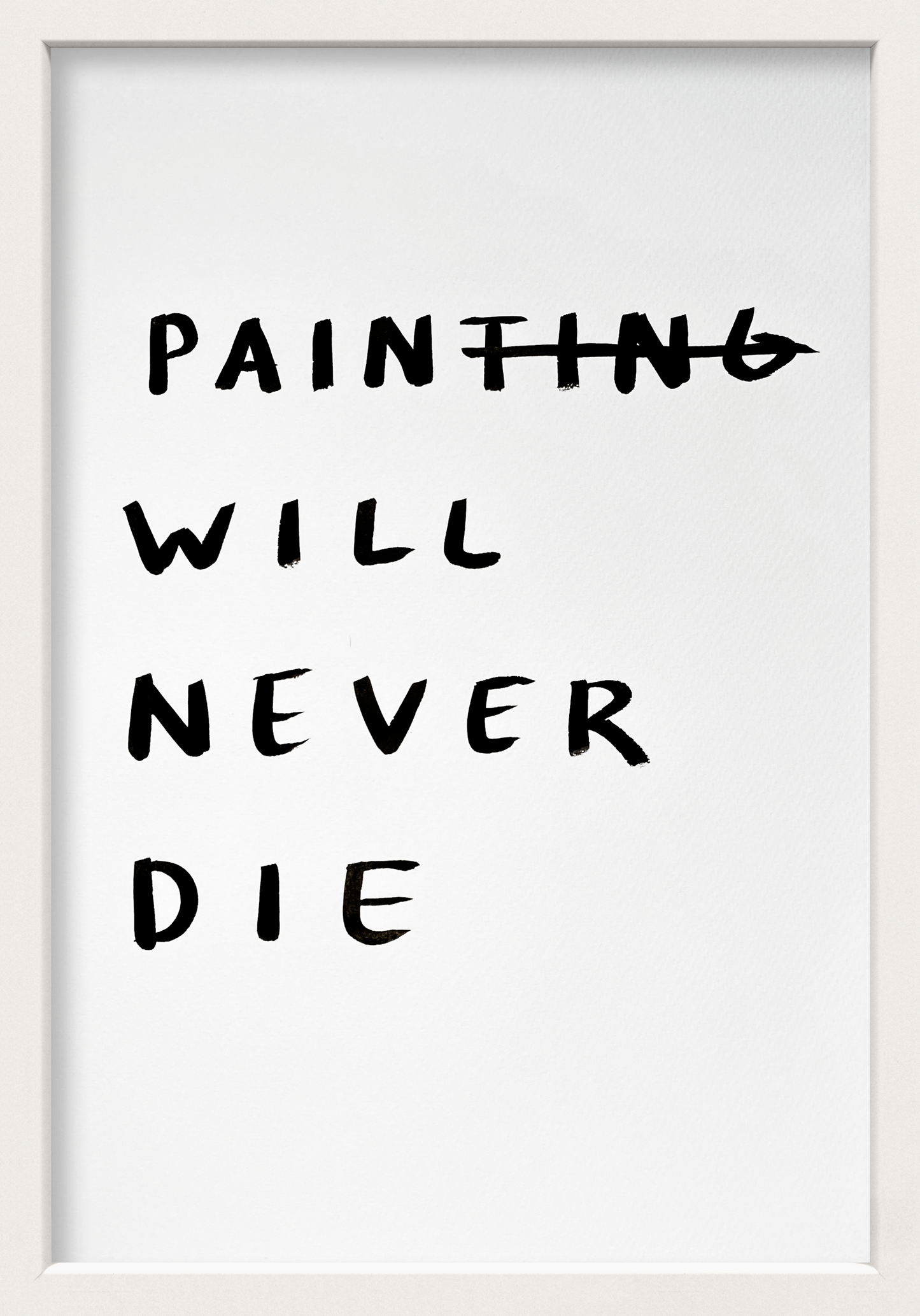 Painting Will Never Die, 2021
