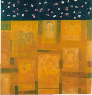 Doll-File and Flowers, 2002